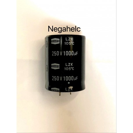 خازن 1000 میکرو فاراد 250 ولت