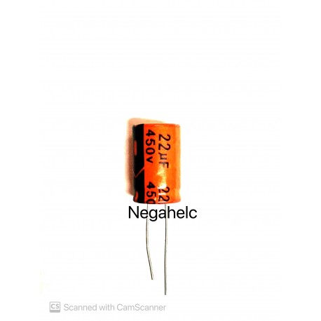 خازن 22 میکرو فاراد 450 ولت