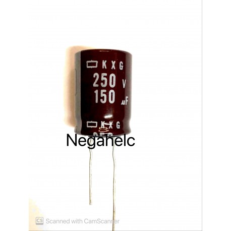 خازن 150 میکرو فاراد 250 ولت