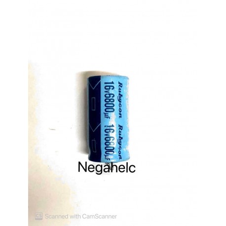 خازن 6800 میکرو فاراد 16 ولت