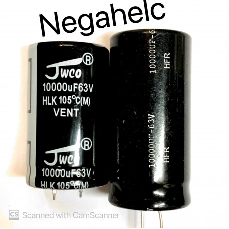 خازن 10000 میکرو فاراد 63 ولت
