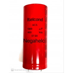 خازن 1360 میکرو فاراد 450 ولت الکترولیت