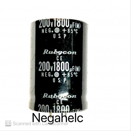 خازن 1800 میکروفاراد 200 ولت