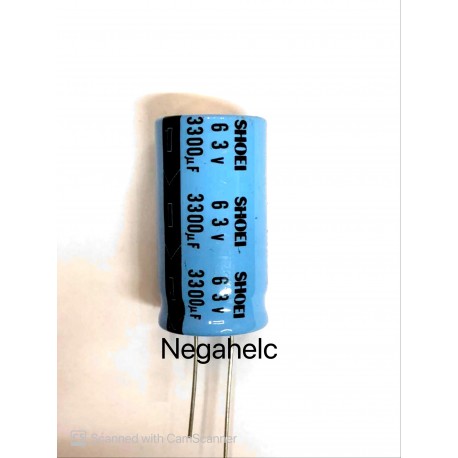 خازن 3300 میکرو فاراد 63 ولت