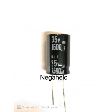 خازن 1500 میکرو فاراد 35 ولت