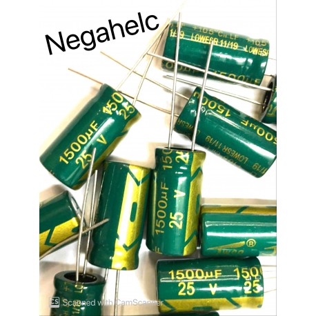 خازن 1500 میکرو فاراد 25 ولت
