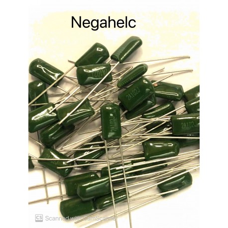 خازن 6.8 نانو فاراد 100 ولت پلی استر