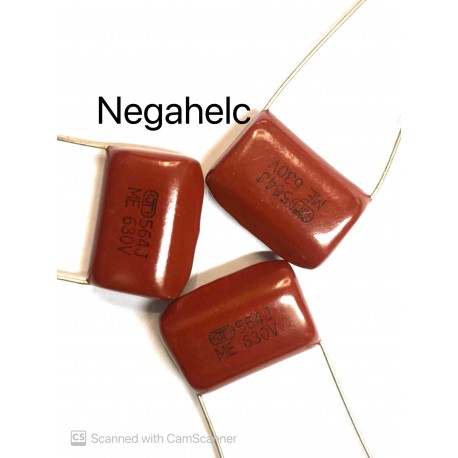 خازن 560 نانو فاراد 630 ولت پلی استر