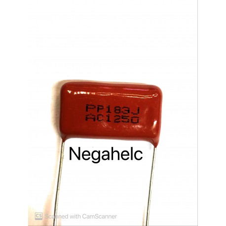 خازن 18 نانو فاراد 1000 ولت پلی استر