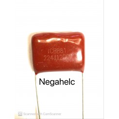 خازن 220 نانو فاراد 1000 ولت پلی استر