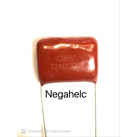 خازن 220 نانو فاراد 1000 ولت پلی استر