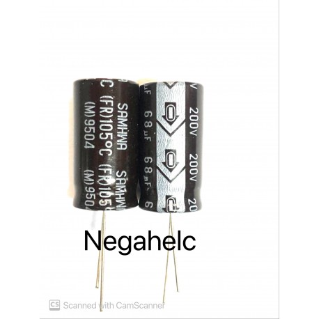 خازن 68 میکروفاراد 200 ولت