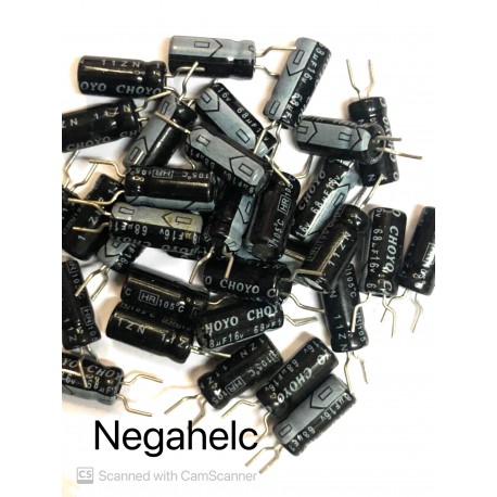 خازن 68 میکروفاراد 16 ولت