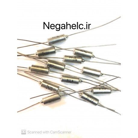 خازن 220 میکروفاراد 10 ولت تانتالیوم نظامی