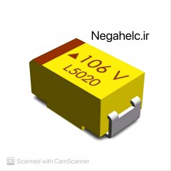 خازن تانتالیوم 100 میکروفاراد 10 ولت Smd A