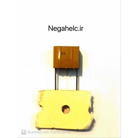 خازن 15 میکروفاراد 50 ولت تانتالیوم نظامی