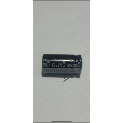 خازن 270 میکرو فاراد 63 ولت الکترولیت