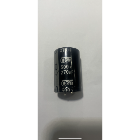 خازن 270میکرو فاراد 500 ولت الکترولیت