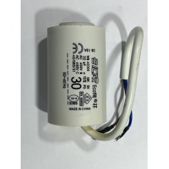 خازن 30میکروفاراد 450 ولت AC راه انداز استوانه ای
