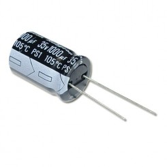 خازن 6800 میکرو فاراد 250 ولت الکترولیت